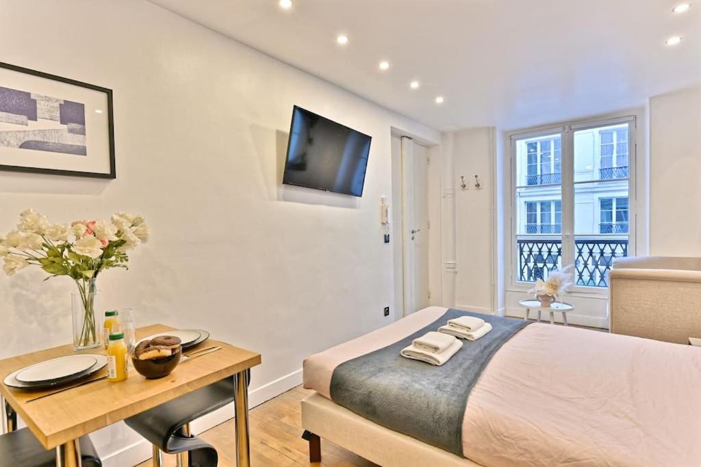 Agreable Appartement Proche Galerie Lafayette - II Paris Exteriör bild